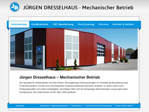Homepage Jürgen Dresselhaus - Mechanischer Betrieb
