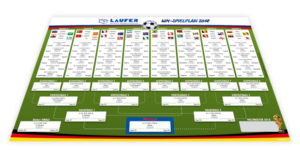 Spielplan für die Fußball-WM 2018 in Russland