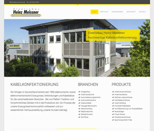Homepage Elektrobau Meissner in Verl